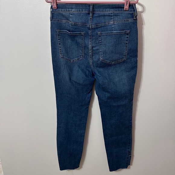 Free People We the Free Skinny Distressed Jeans - Picture 3 of 4